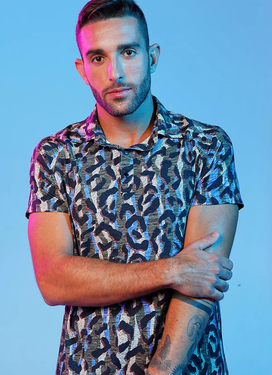 DonaJo short sleeve shirts*Club Polo () River