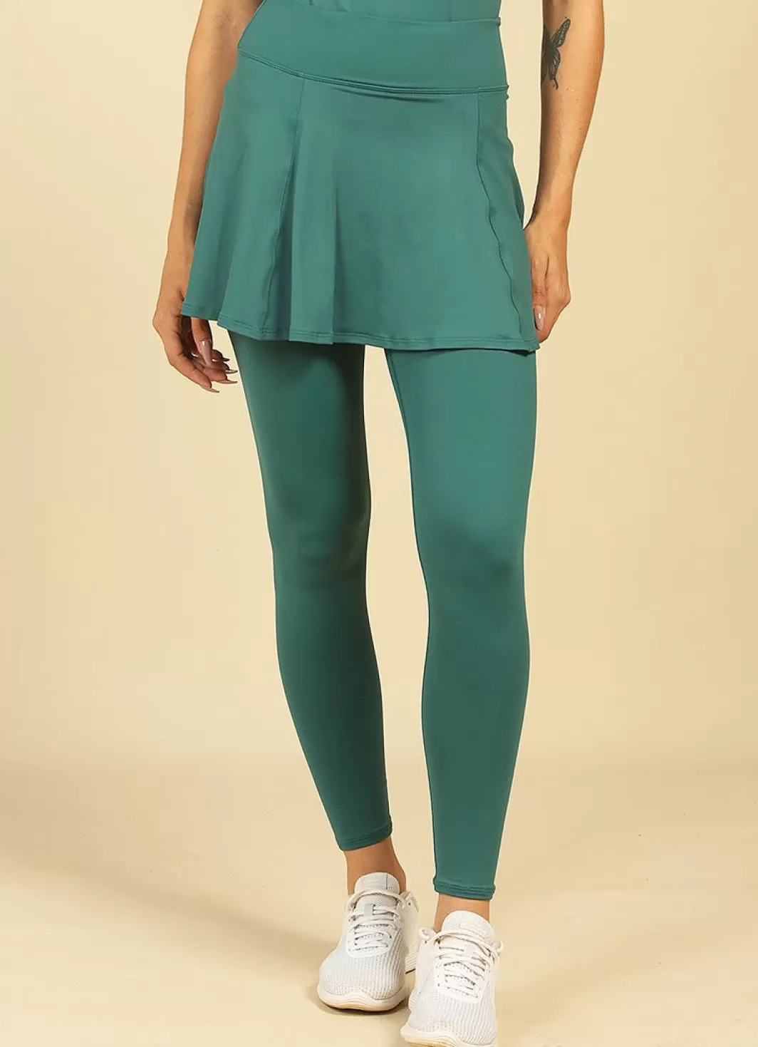 DonaJo skirted leggings & capris | skirted leggings & capris*Love Skirted Legging () Verde Real