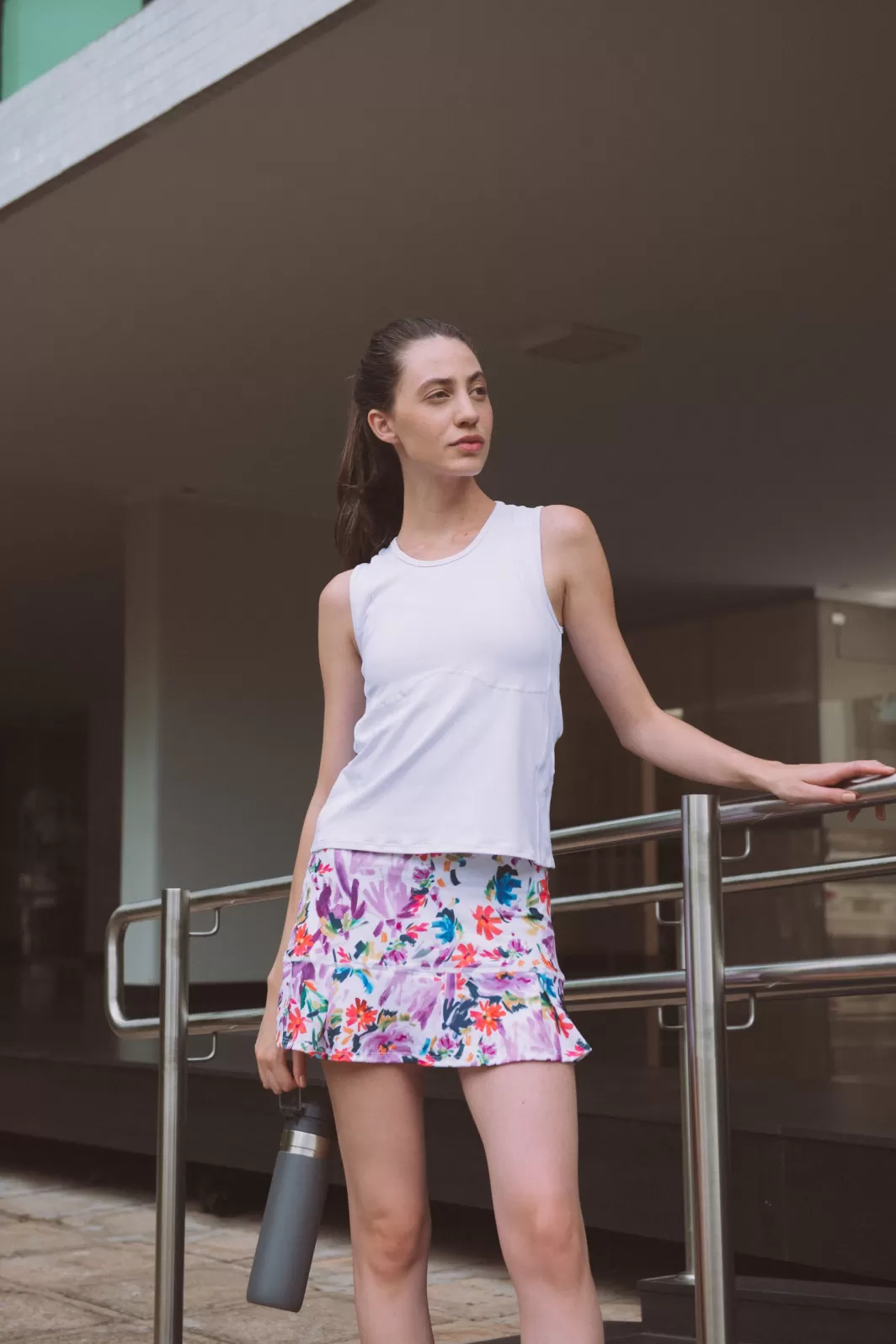 DonaJo tank tops*Match Tank () UPF 50+ White