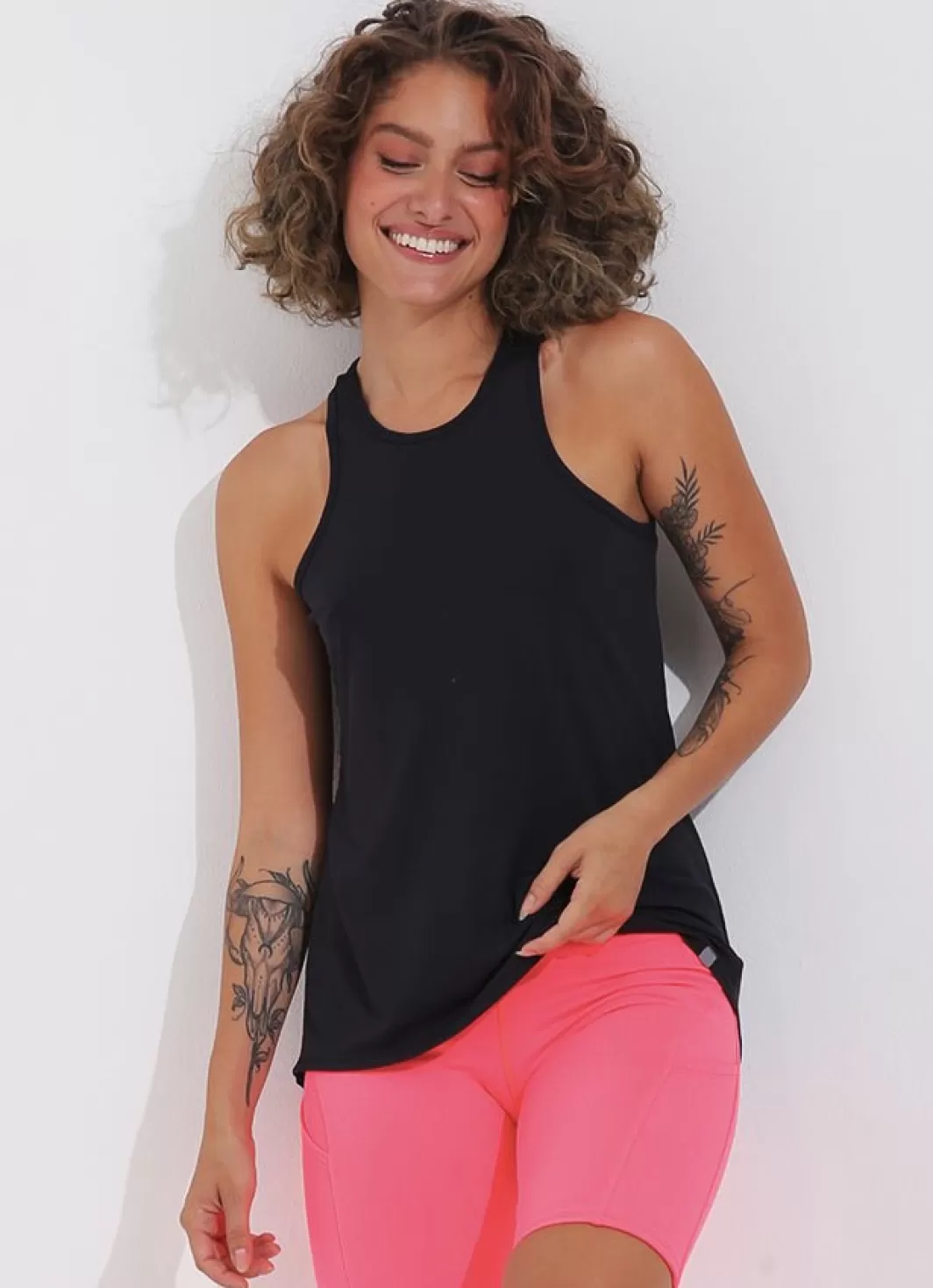 DonaJo tank tops*Urban Tank () UPF 50+ Black